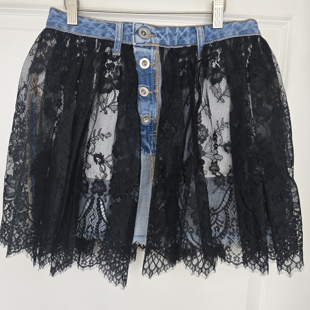 Unravel Project Mini Skirt